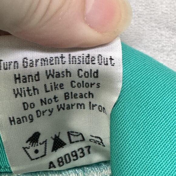 Bob Mackie Wearable Art Jacket Womens 1X Green Embroidered Floral Zip Up Retro - Picture 7 of 12